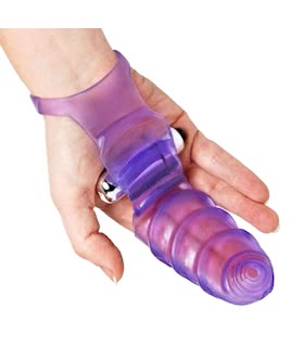 Double Finger Banger Vibrating G-spot Glove