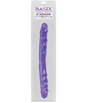 Basix 16 Inch Double Dong Purple