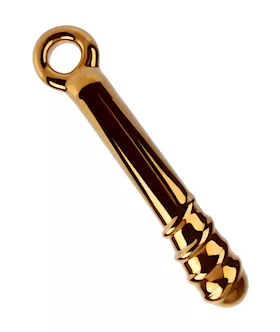 Lucent Golden Glass Massage Wand