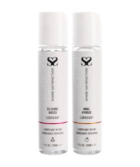 Share Satisfaction Lubricant Sampler 2 Pack