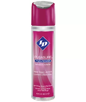 ID Pleasure Waterbased Tingling Lubricant  85 oz Flip Cap Bottle