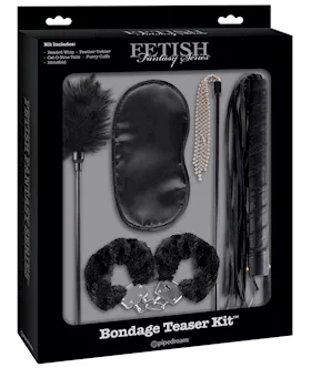 Fetish Fantasy Limited Edition Bondage Teaser Kit  Black