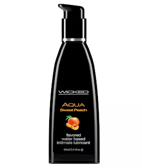 Wicked Sensual Care Water Based Lubricant  2 oz Sweet Peach