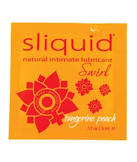 Sliquid Naturals Swirl Lubricant Pillow  17 oz Peach
