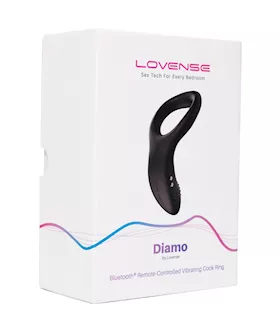 Lovense Diamo Cock Ring  Black