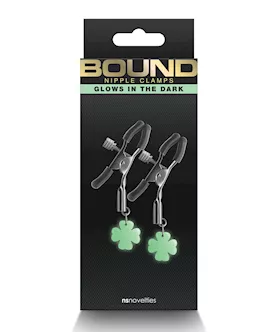 Bound G4 Nipple Clamps  Gunmetal