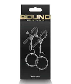 Bound C2 Nipple Clamps  Gunmetal