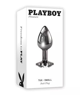 Playboy Pleasure Tux Butt Plug Small