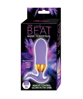 The Beat Magic Tickler Plug  Purple