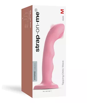 Strap on Me Tapping Dildo  Rose Coral