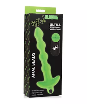 Bang Glow in the Dark 28X Remote Controlled Anal Beads