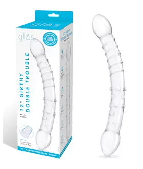 Glas 12quot Double Trouble Dildo