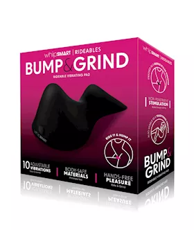 Whipsmart Rideables Bump amp Grind Vibrating Pad  Black