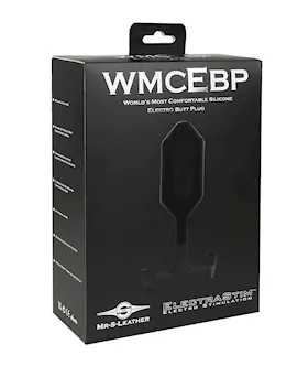 ElectraStim x Mr S Leather World039s Most Comfortable Silicone Electro Butt Plug Black