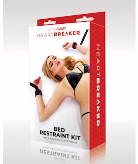 WhipSmart Heartbreaker Bed Restraint Kit  BlackRed