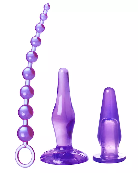 Amethyst Adventure Anal Toy Kit