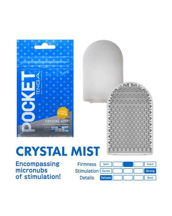 POCKET TENGA CRYSTAL MIST Stroker