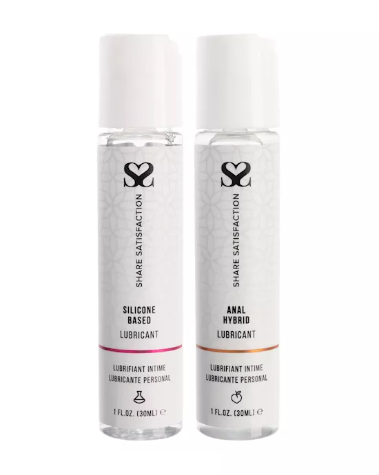 Share Satisfaction Lubricant Sampler 2 Pack