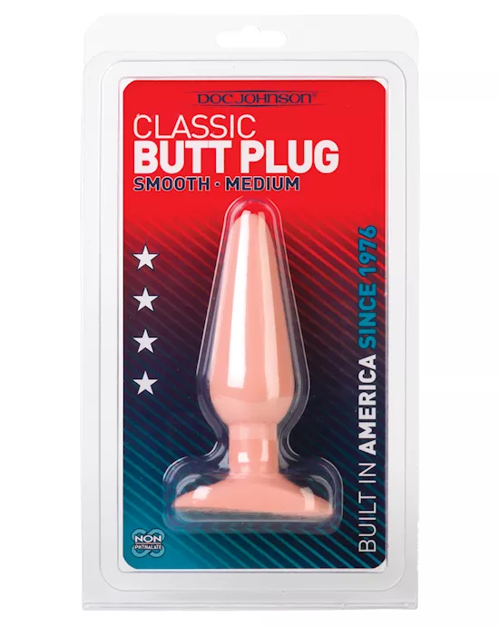 Classic Butt Plug - Medium