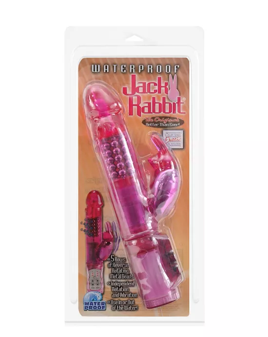Jack Rabbit W/floating Beads Waterproof - Pink