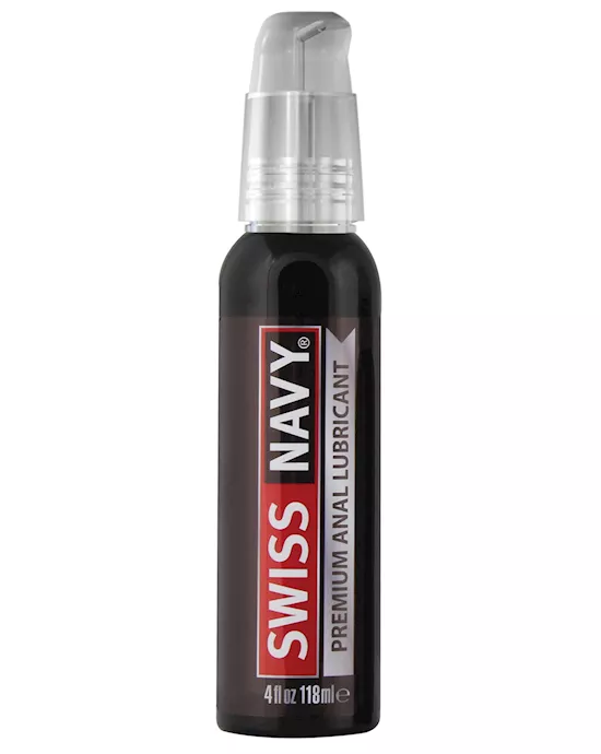 Swiss Navy Silicone Based Anal Lubricant - 4 Oz