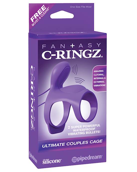 Fantasy C Ringz Ultimate Couples Cage  Purple
