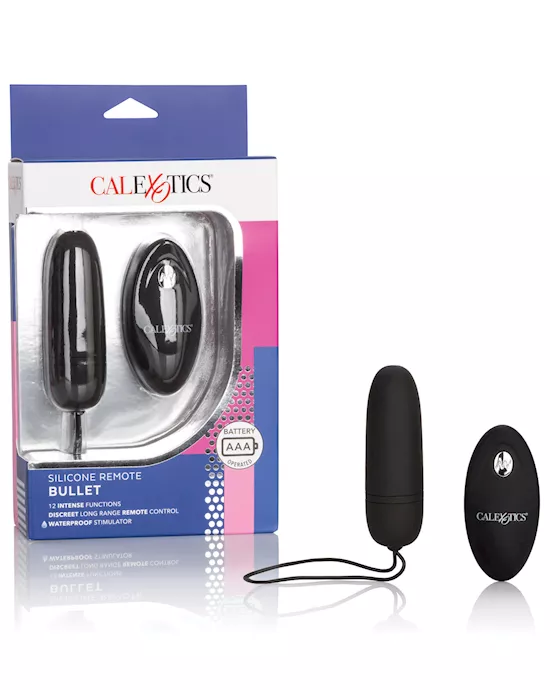 Silicone Remote Bullet - Black