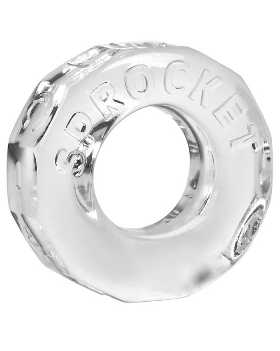Oxballs Atomic Jock Sprocket Cockring  Clear