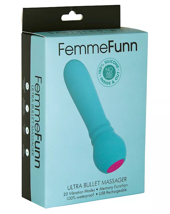 Femme Funn Ultra Bullet Massager - Turquoise