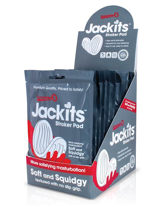 Screaming O Jackits Stroker Pad  Clear