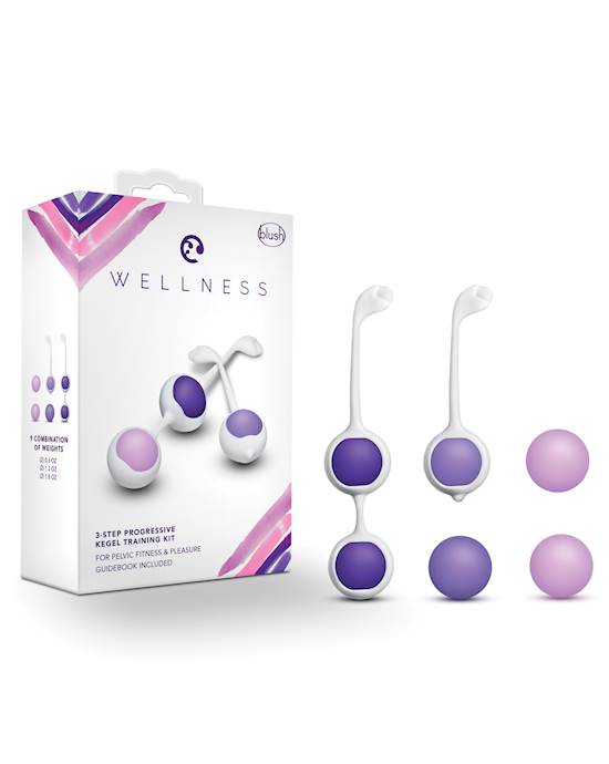 Blush Wellness Kegel Training Kit  Purple
