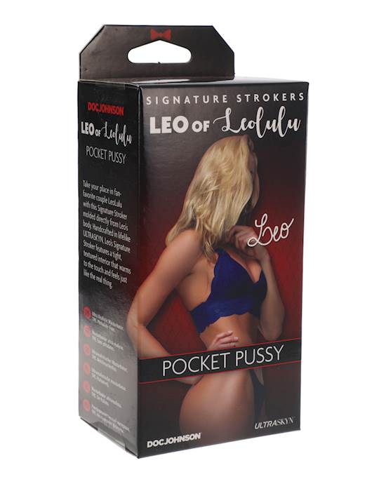 Signature Strokers ULTRASKYN Pocket Pussy  Leo of Lulu