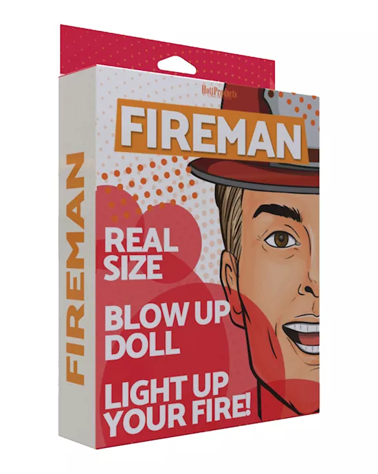 Inflatable Party Doll - Fireman