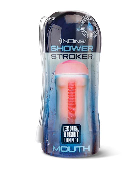 Shower Stroker Mouth  Ivory