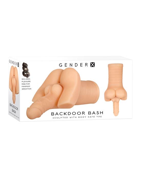 Gender X Backdoor Bash Stroker  Light