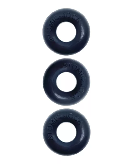 Oxballs Ringer Cockring Special Edition - Night Pack Of 3
