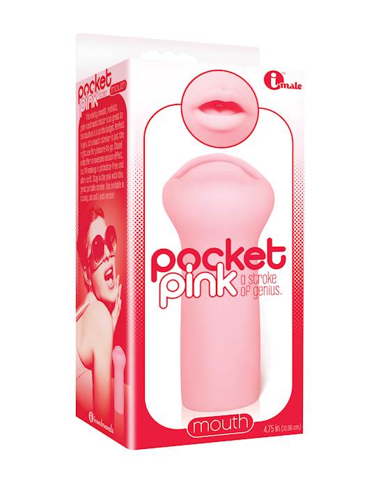 The 9039s Pocket Pink Mini Mouth Masturbator