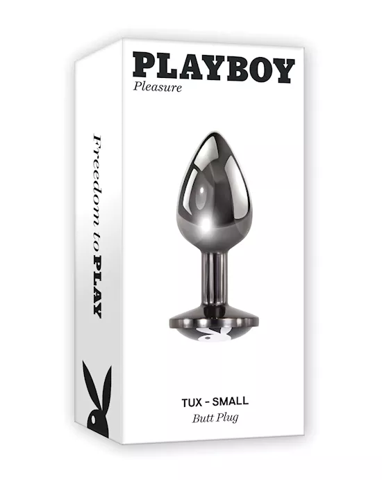 Playboy Pleasure Tux Butt Plug - Small