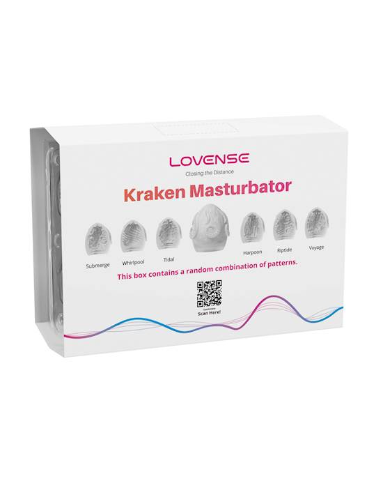 Lovense Kraken Egg 6Pack  White