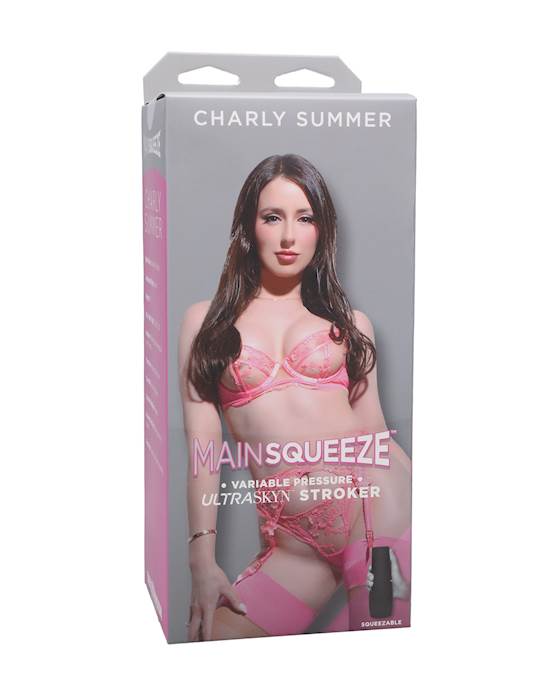 Main Squeeze ULTRASKYN  Pussy Stroker  Charly Summer