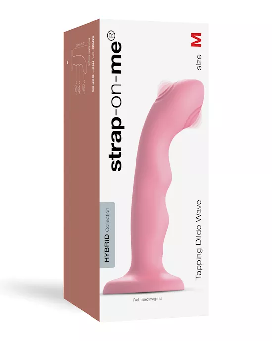 Strap On Me Tapping Dildo - Rose Coral