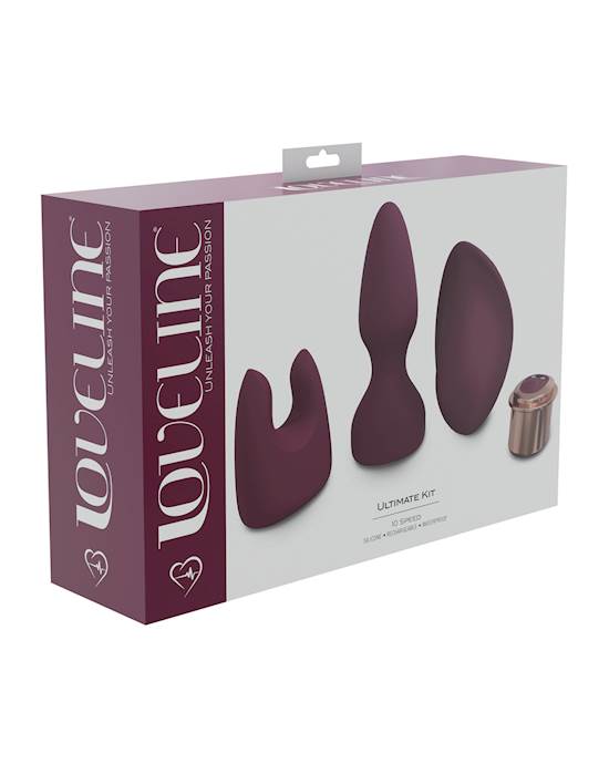Shots LoveLine Ultimate Kit  Burgundy