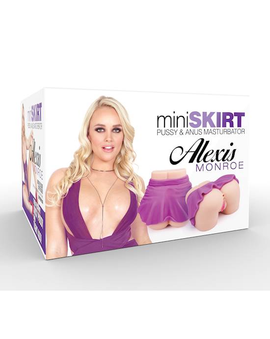 Alexis Monroe Mini Skirt Pussy amp Ass Masturbator