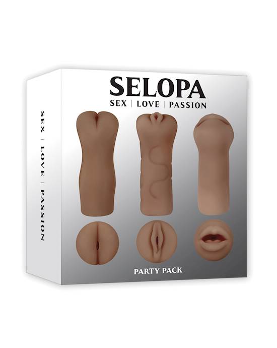 Selopa Party Pack Strokers  Dark
