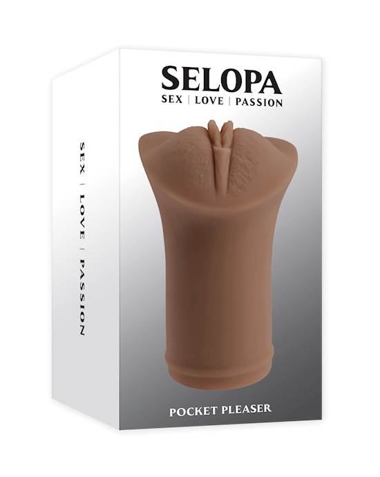 Selopa Pocket Pleaser Stroker  Dark
