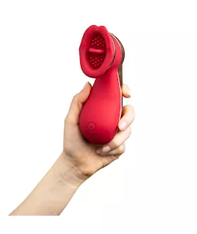 Share Satisfaction Chakra Luxury Tongue Vibrator