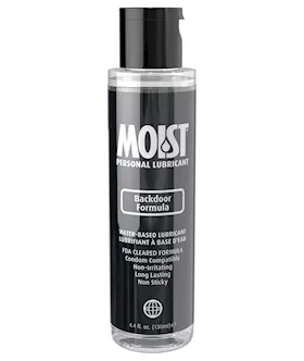 Moist Backdoor Formula WaterBased Personal Lubricant 44oz