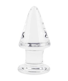 Lucent Steeple Glass Butt Plug