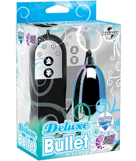 Deluxe Bullet Waterproof Vibe Mutlispeed Blue