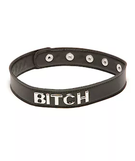 XPlay Talk Dirty to Me Collar  Bitch